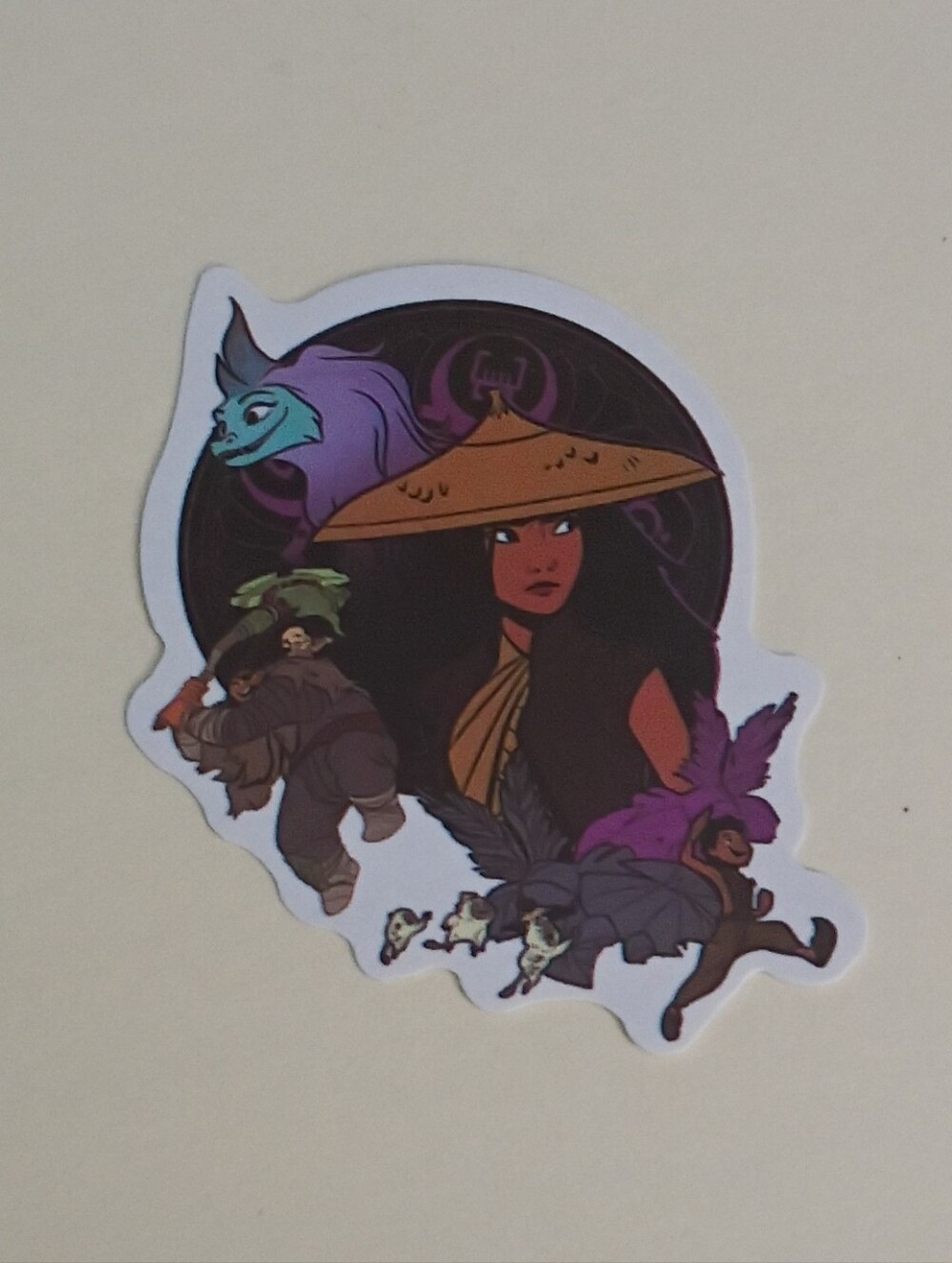 10/$10 Stickers Decal - Raya & The Last Dragon Kumandran Group Icon Badge Disney